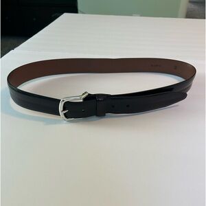 Allen Edmonds Merlot Wide Leather Dress Men’s Belt